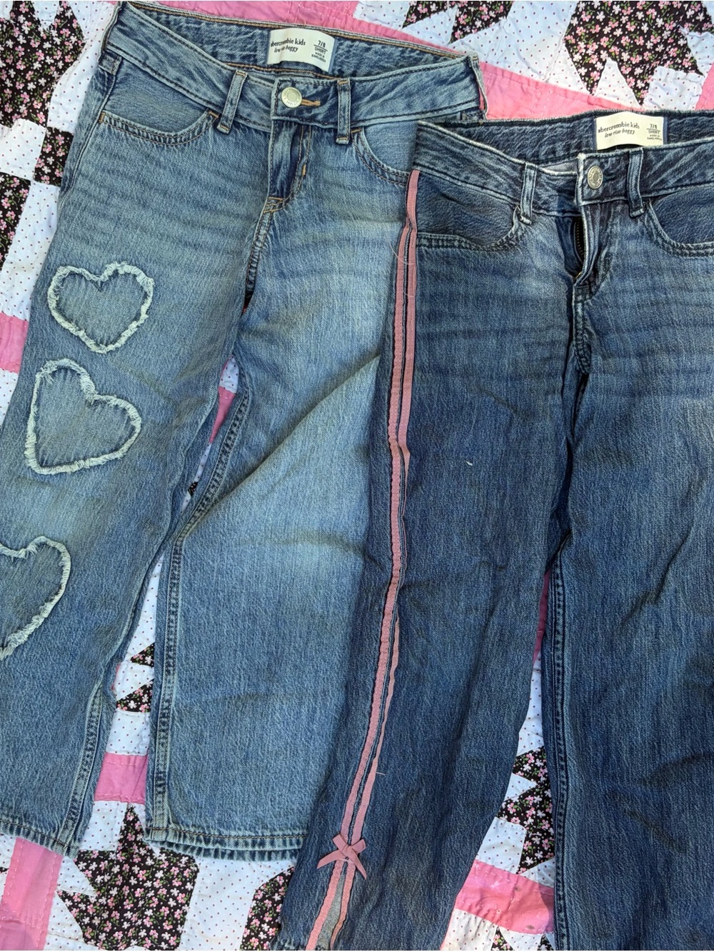 Abercrombie kids Jean bundle size 7/8 short